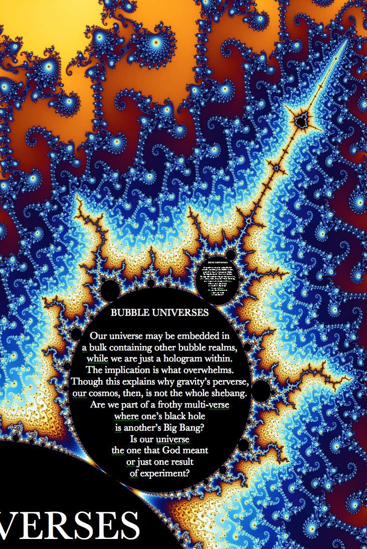 BUBBLE UNIVERSES