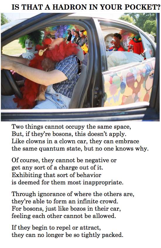 Is that a Hadron In Your Pocket?